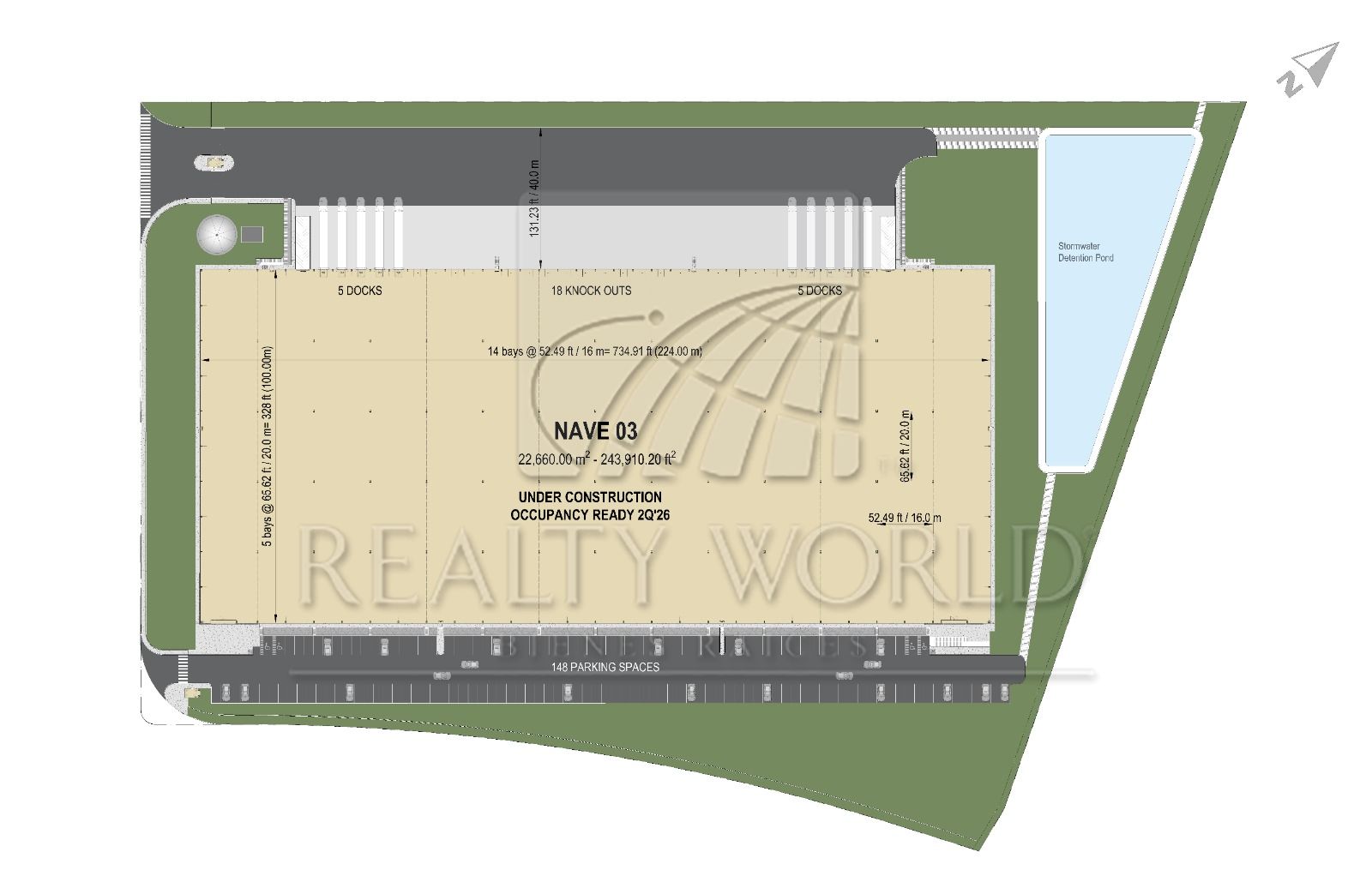 Nave Industrial en Renta en Cienega de Flores