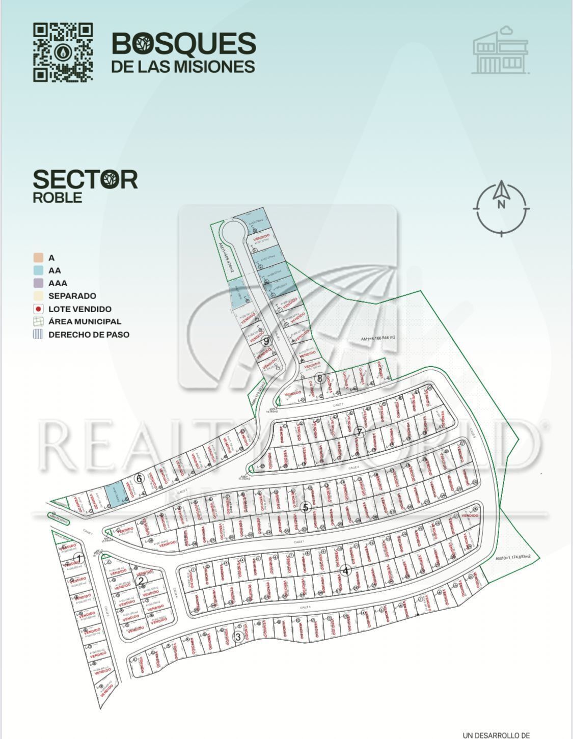 Terreno en Venta en Bosques de las Misiones