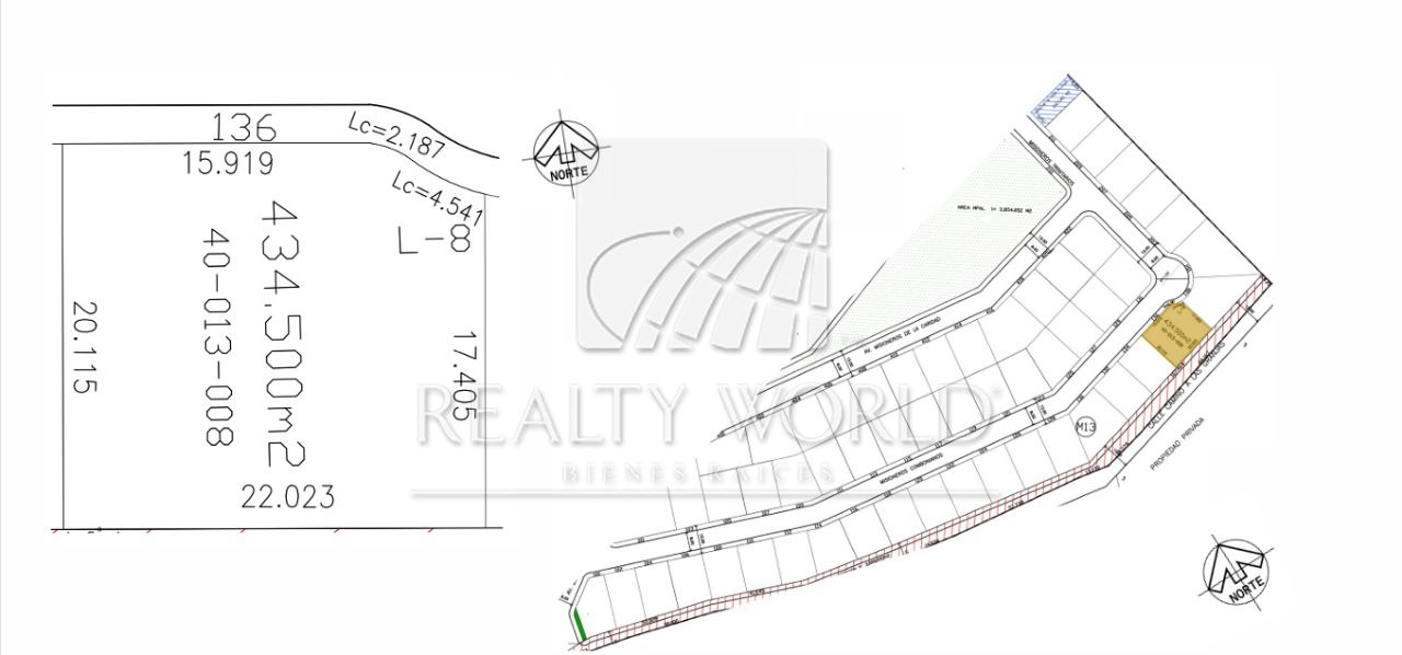 Terreno en Venta en BOSQUES DE LAS MISIONES
