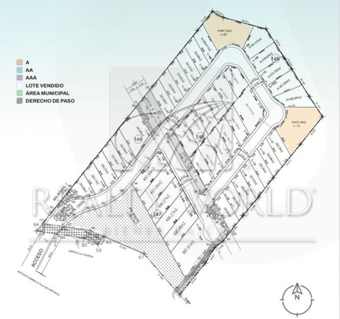 Terreno en Venta en Sin Colonia