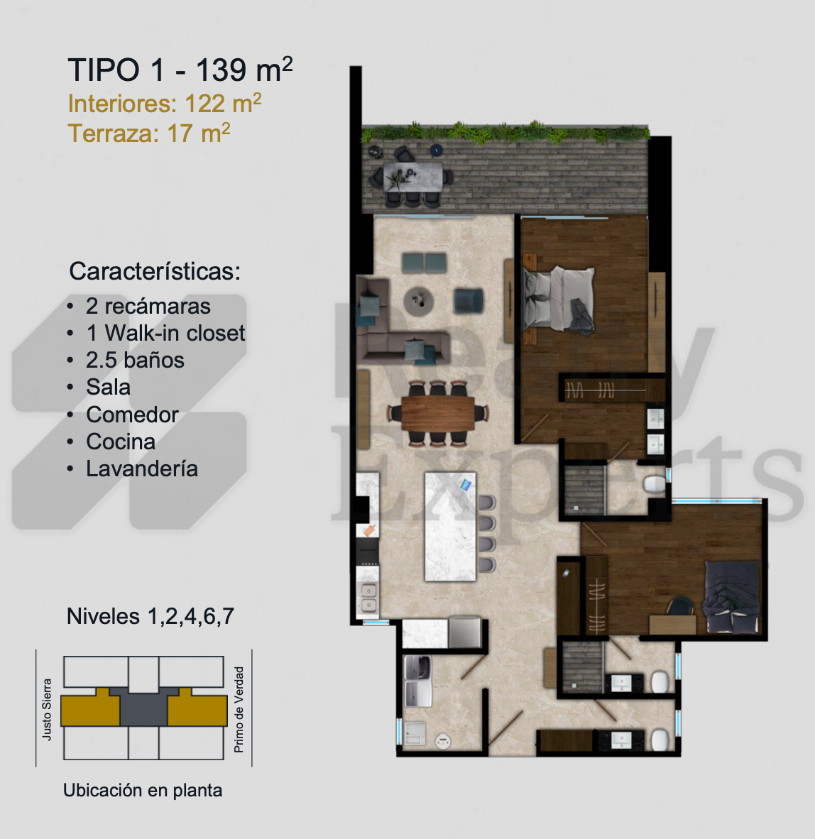 Departamento en Venta en MONUMENTHA