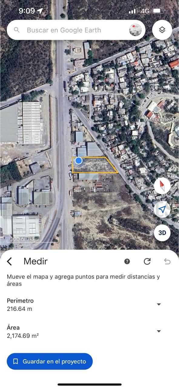 Terreno en Venta en Tepeyac