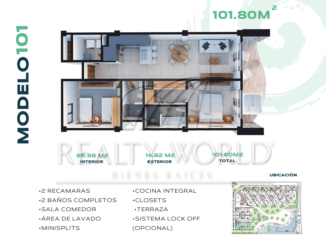 Departamento en Venta en MALIA