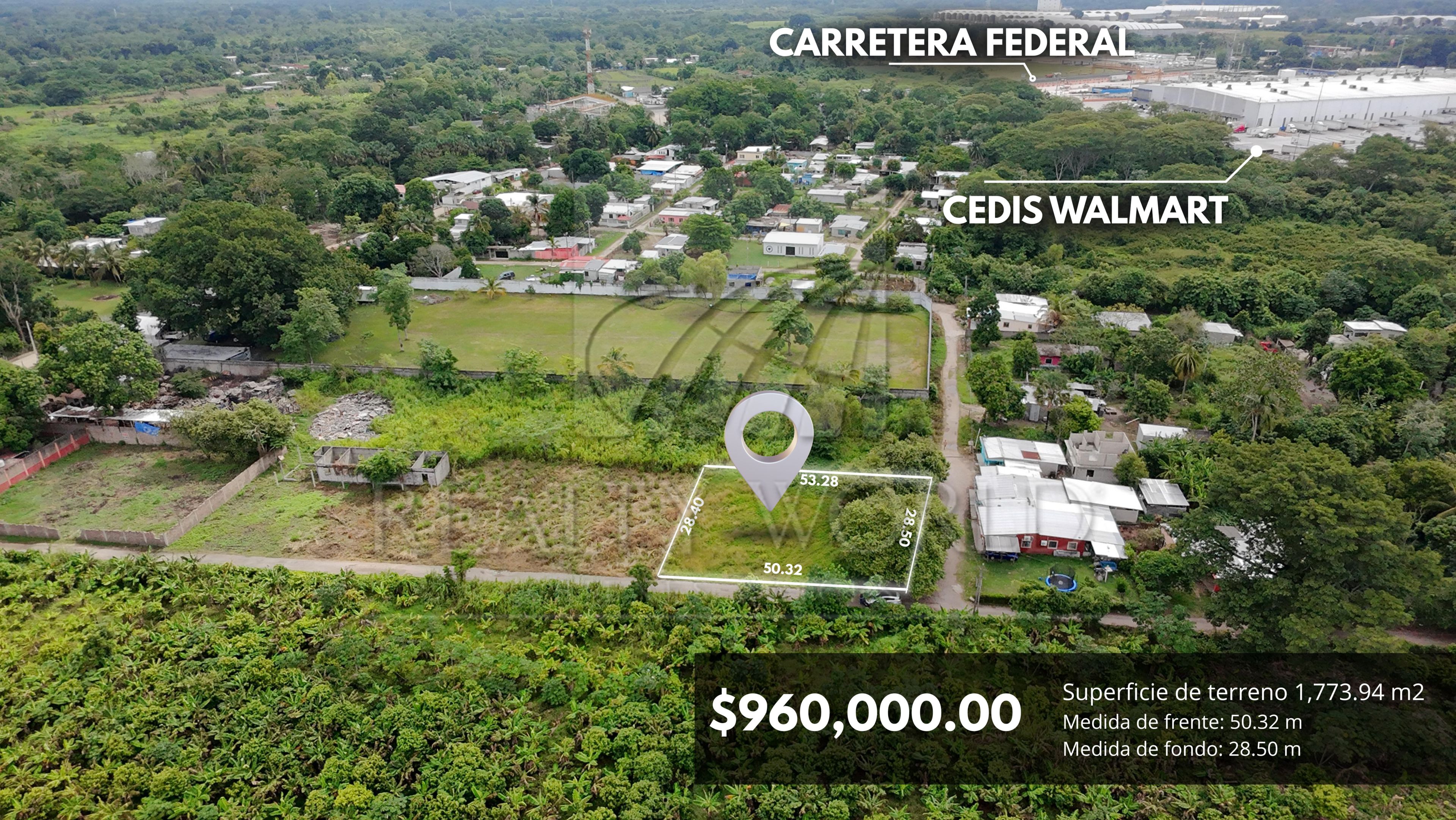 Terreno en Venta en Plátano y Cacao 4ta. Sección