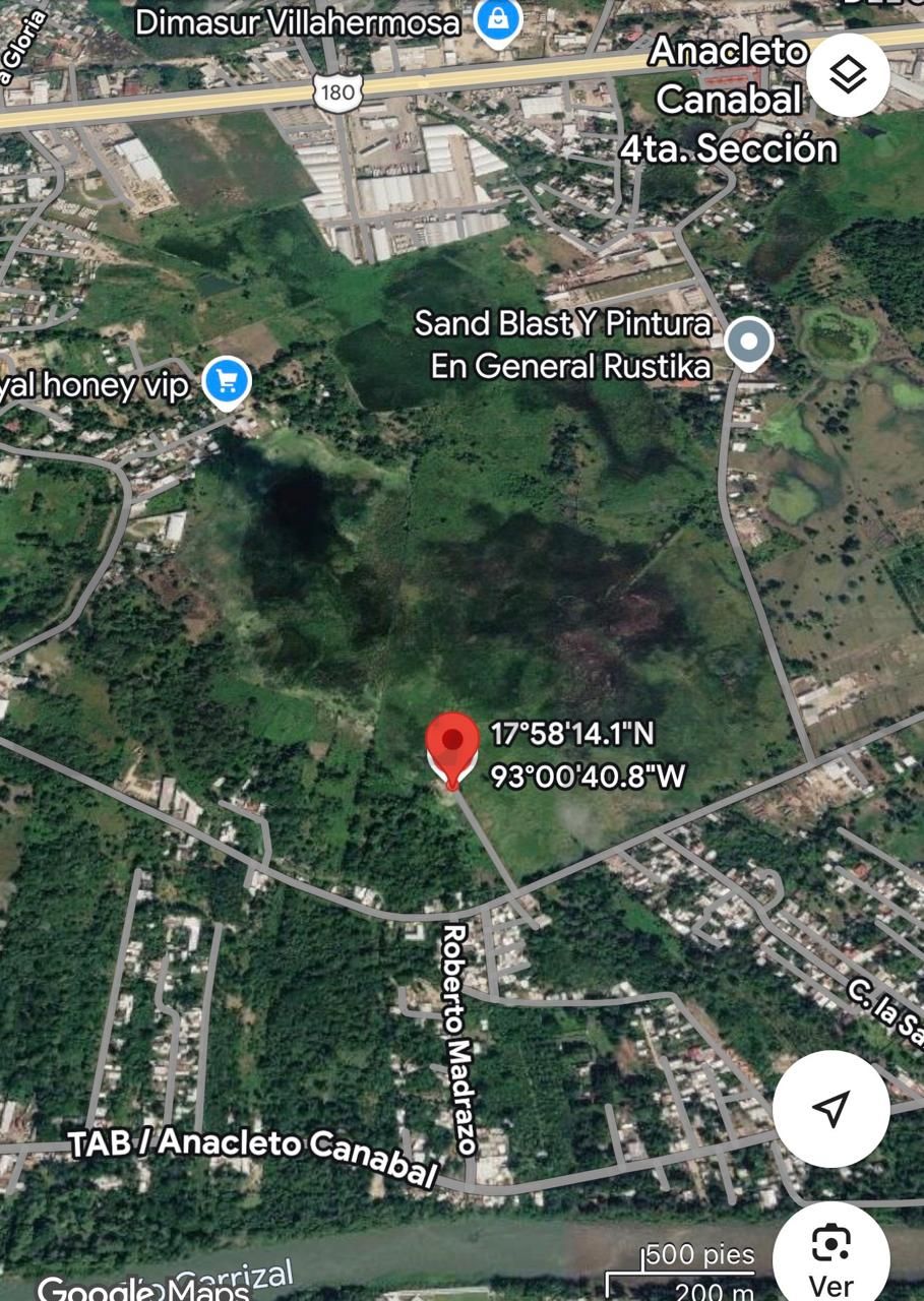 Terreno en Venta en Anacleto Canabal 2da. Sección
