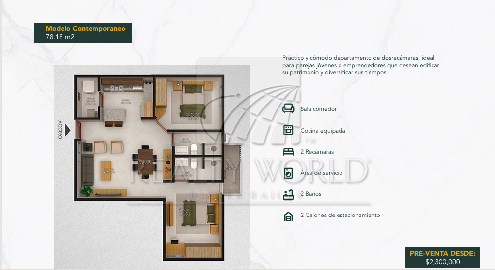 Departamento en Venta en Atasta