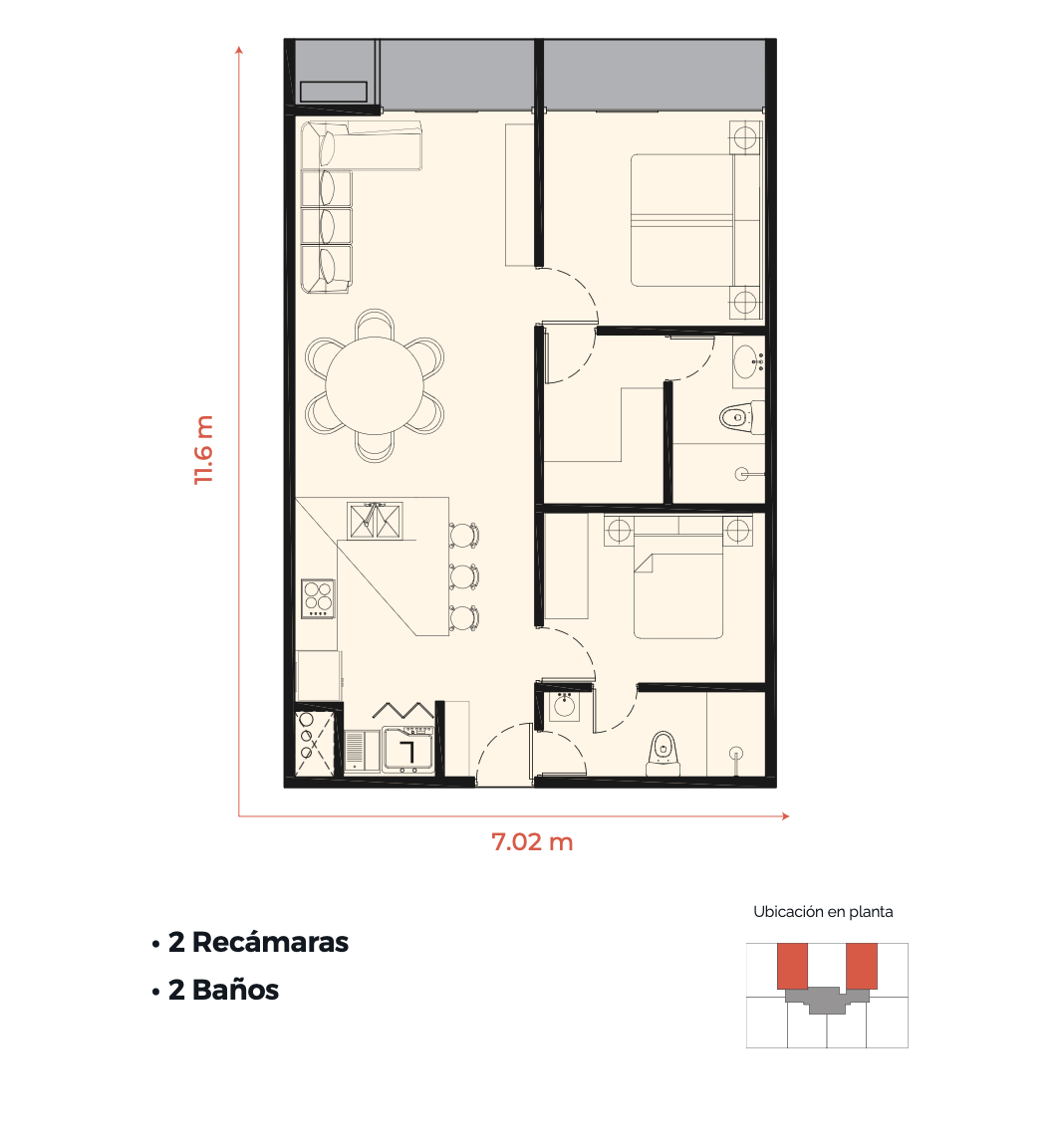 Departamento en Venta en Cumbres del Valle