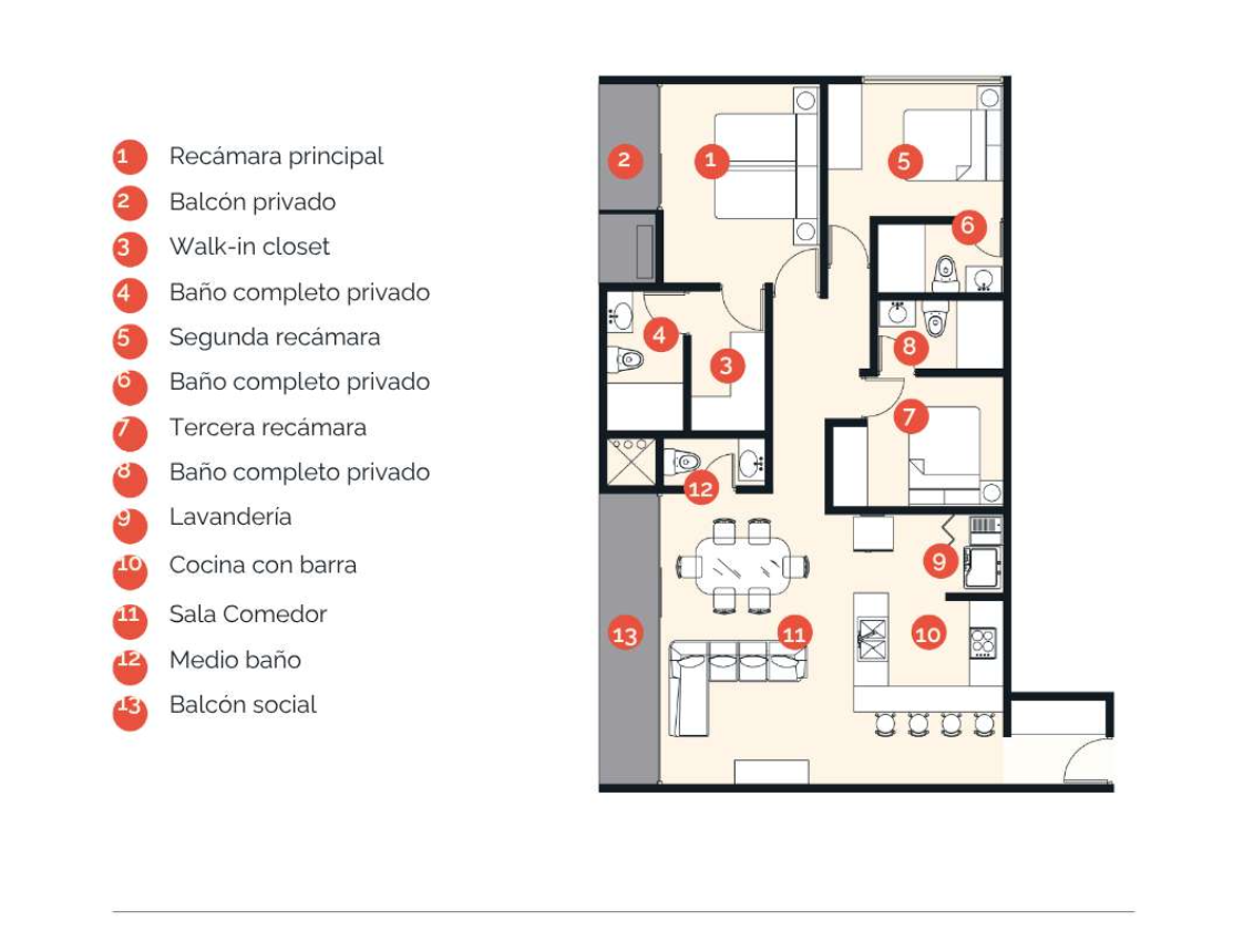 Departamento en Venta en Cumbres del Valle