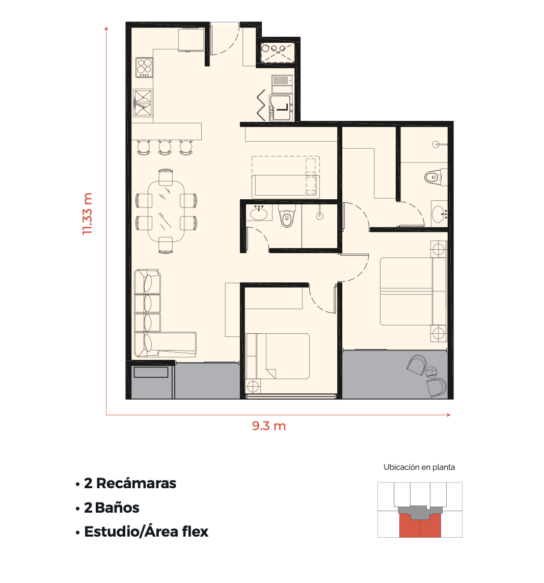 Departamento en Venta en Cumbres del Valle