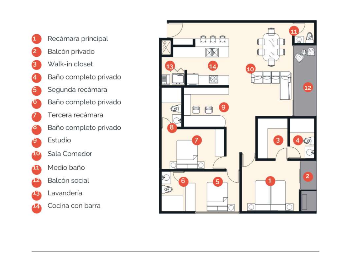 Departamento en Venta en Cumbres del Valle