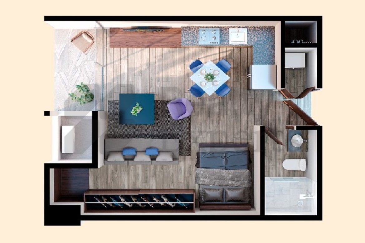 Departamento en Venta en VIA ZOCALO