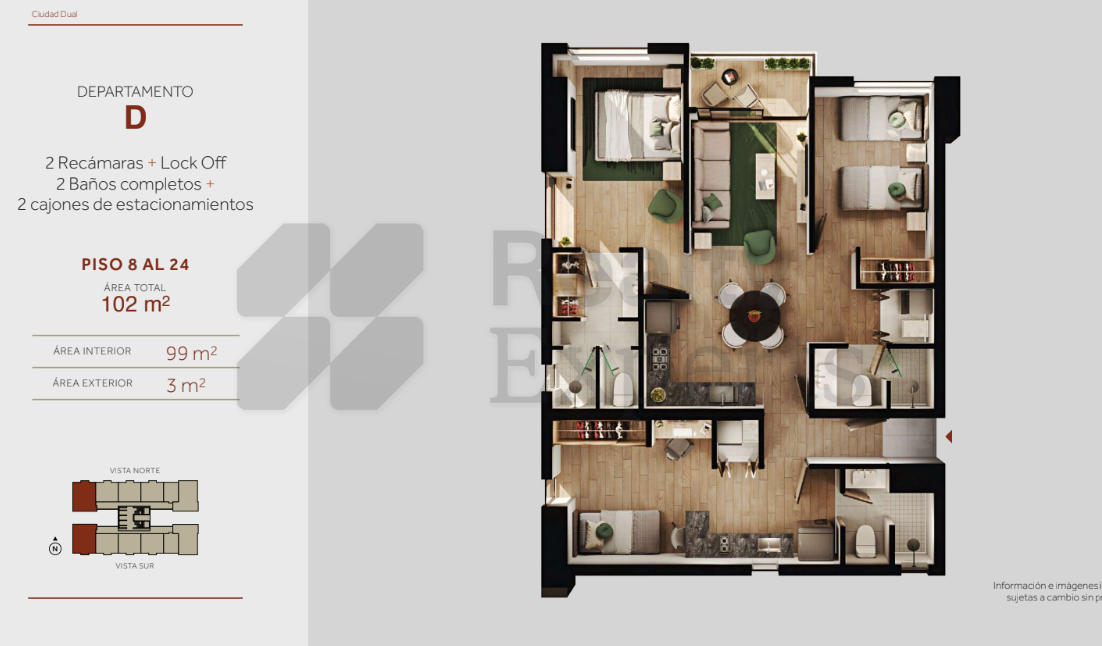 Departamento en Venta en DosPrados