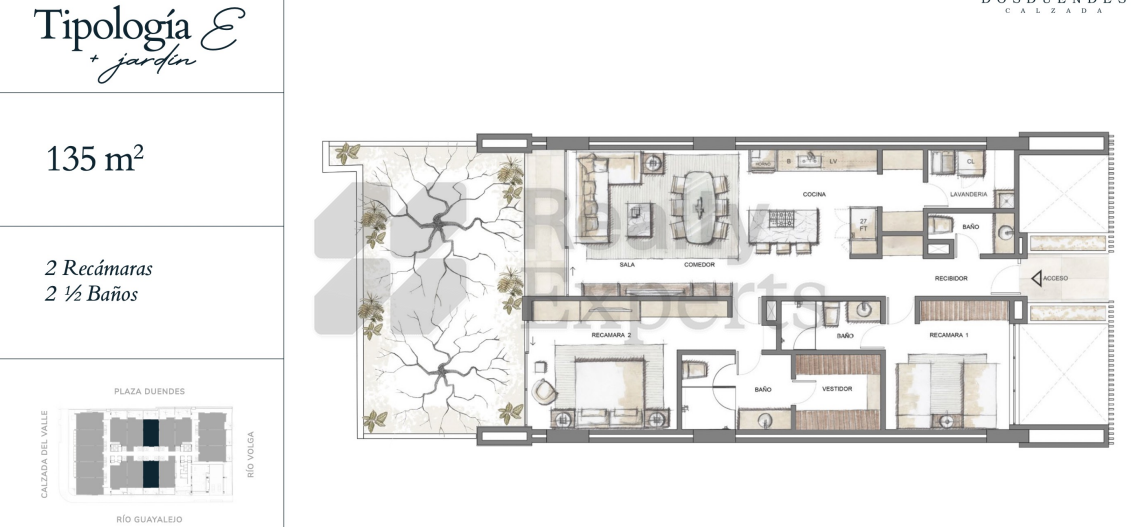 Departamento en Venta en AGAVE