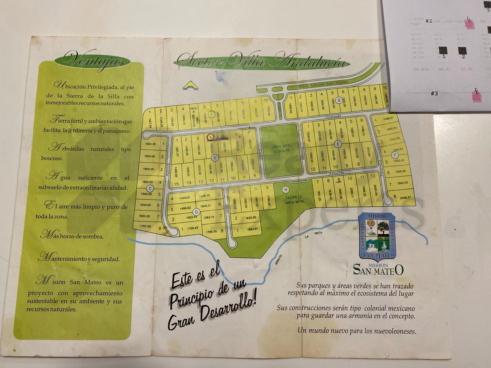 Terreno en Venta en Misión San Mateo