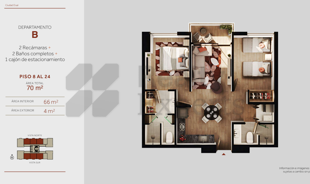 Departamento en Venta en DosPrados