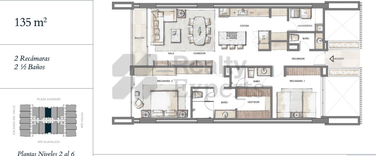 Departamento en Venta en AGAVE