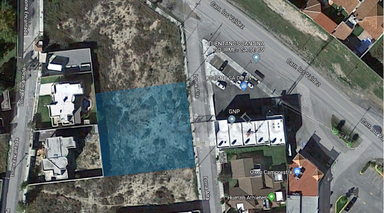 Terreno en Venta en Loma Alta