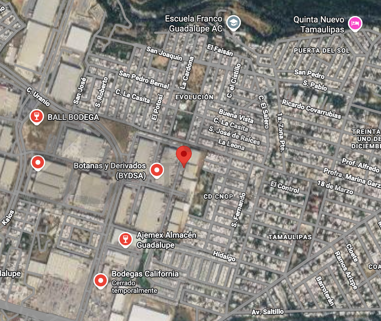 Bodega en Renta en KALOS