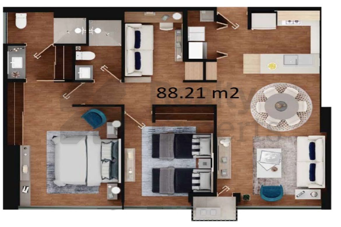 Departamento en Venta en Lagos del Bosque