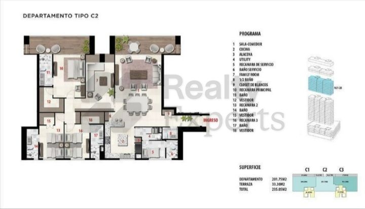 Departamento en Venta en Fracc. Club Sonoma Residencial