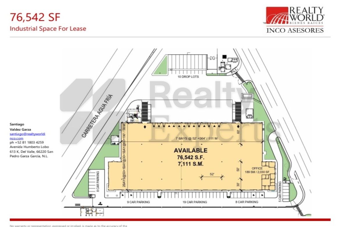 Bodega en Renta en ProLogis Park