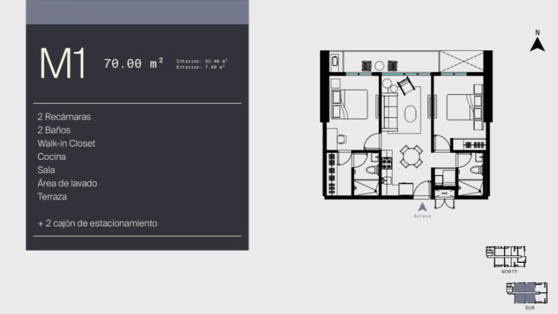 Departamento en Venta en Huasteca Living