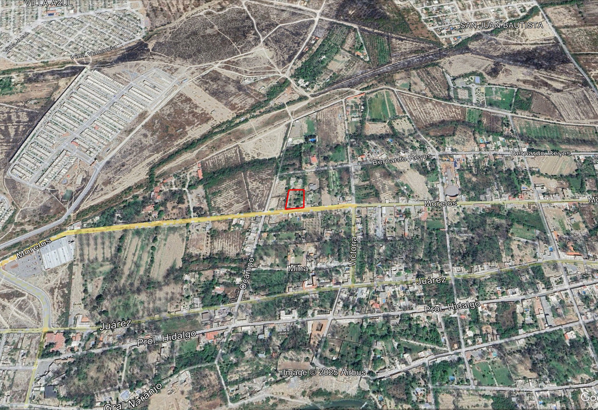 Terreno en Venta en Cabecera Municipal