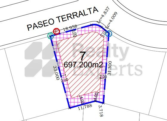 Terreno en Venta en Terralta
