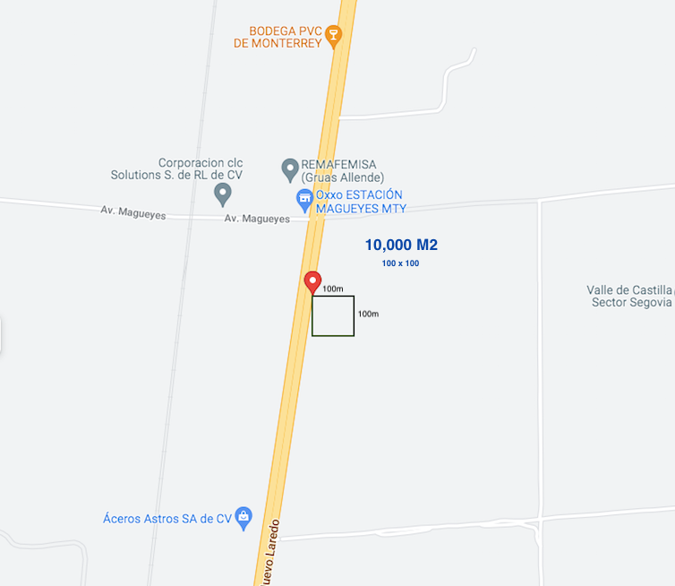 Terreno en Renta en Interpuerto Monterrey