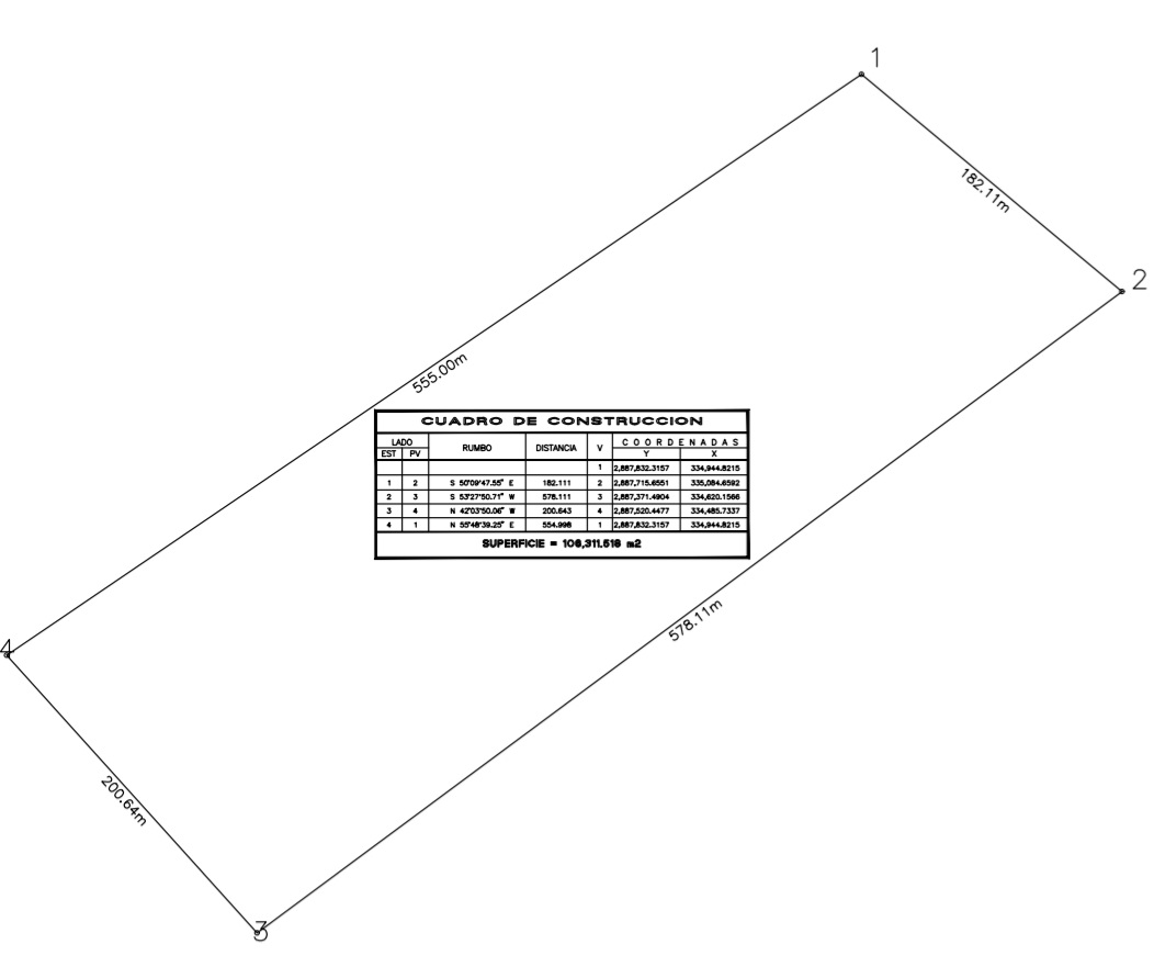Terreno en Venta en Mina