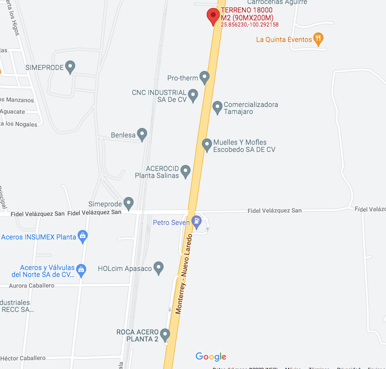 Terreno en Renta en Simeprodeso