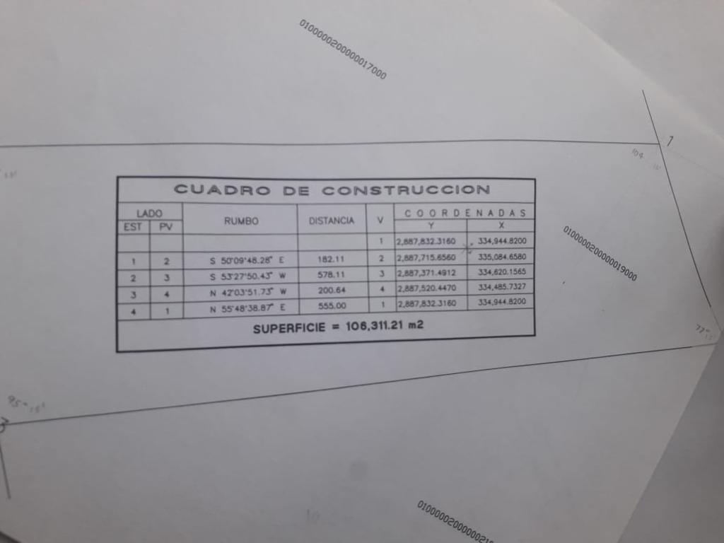 Terreno en Venta en Mina