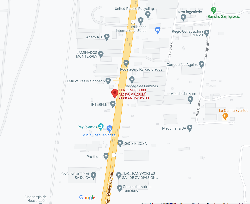 Terreno en Renta en Simeprodeso