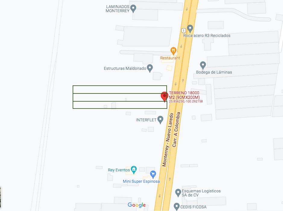 Terreno en Renta en Simeprodeso