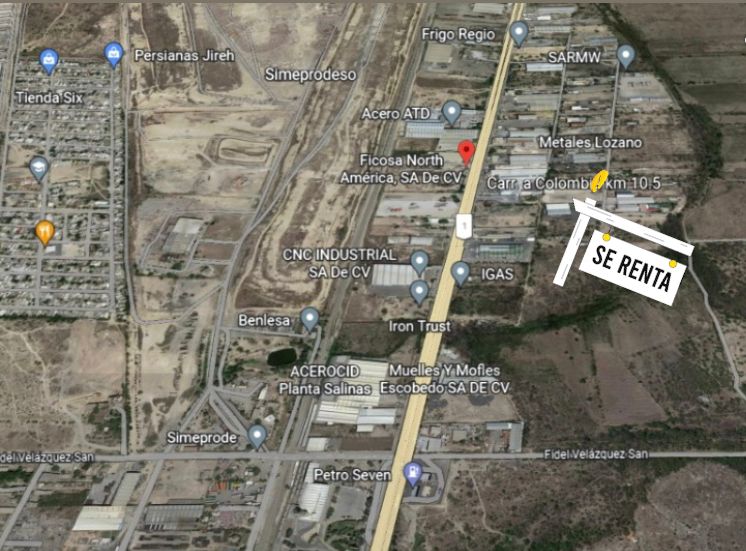 Terreno en Renta en Emiliano Zapata