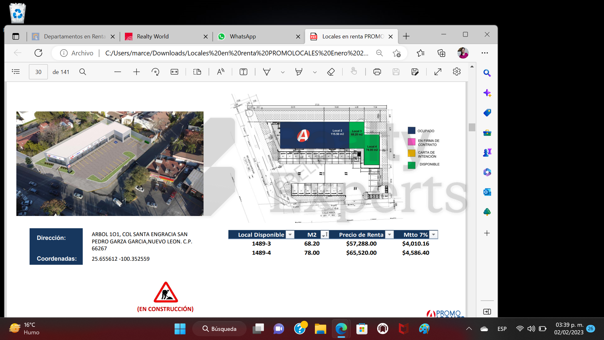 Local en Renta en Santa Engracia