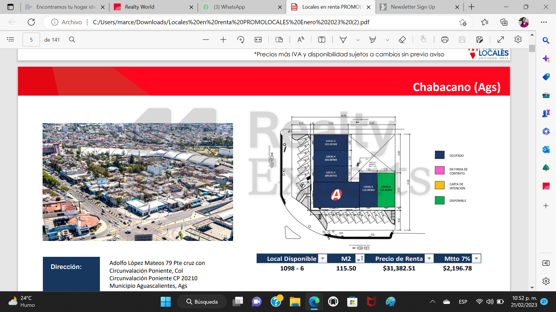 Local en Renta en Circunvalación Poniente