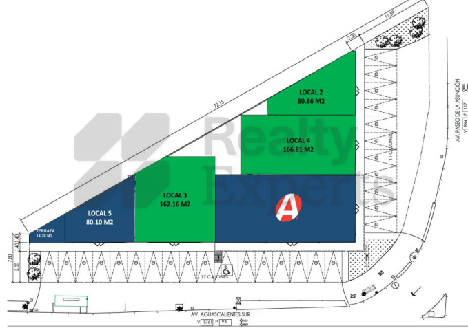 Local en Renta en Jardines del Sur