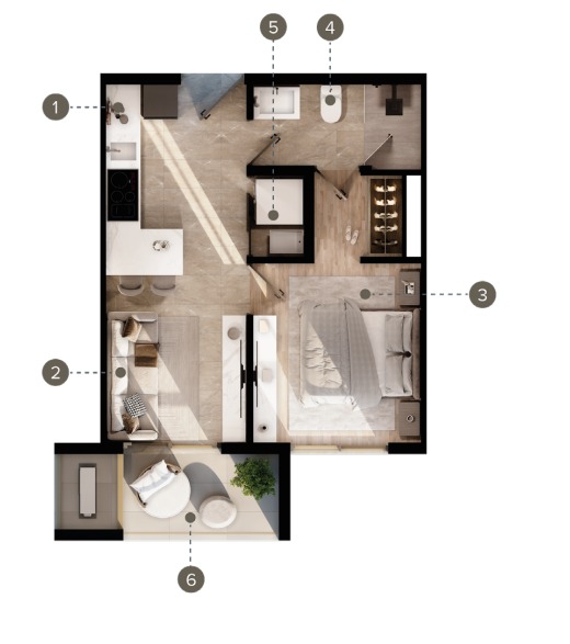 Departamento en Venta en La Fortaleza