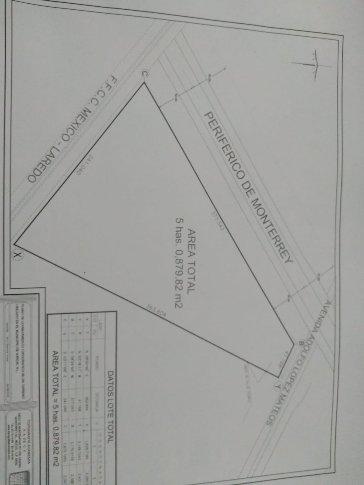 Terreno en Venta en Centro Villa de Garcia (casco)