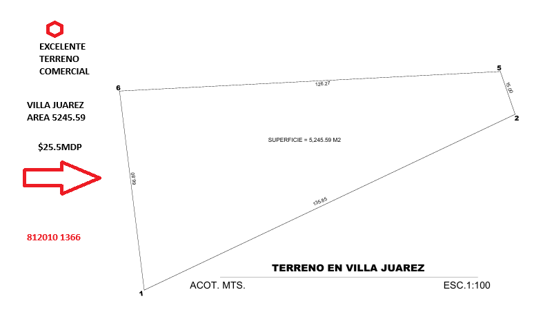 Terreno en Venta en Colinas Del Sol