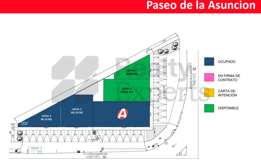 Local en Renta en Bosques del Prado Sur