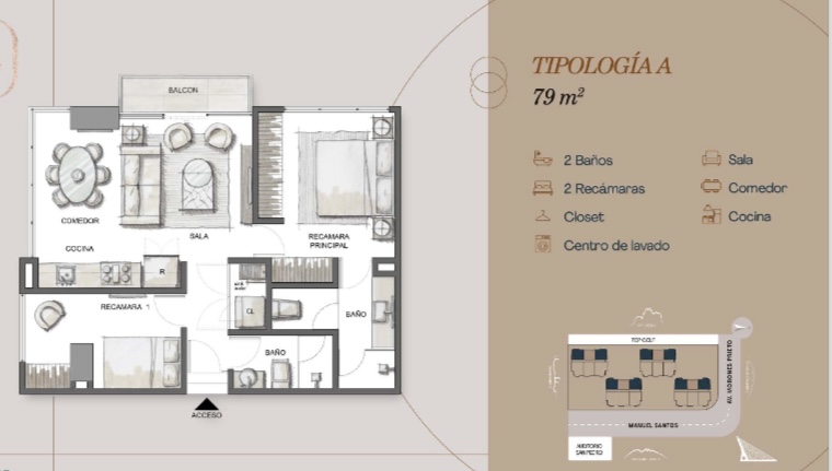 Departamento en Venta en San Pedro Garza Garcia Centro