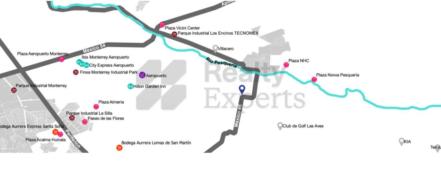 Terreno en Venta en Pesquería