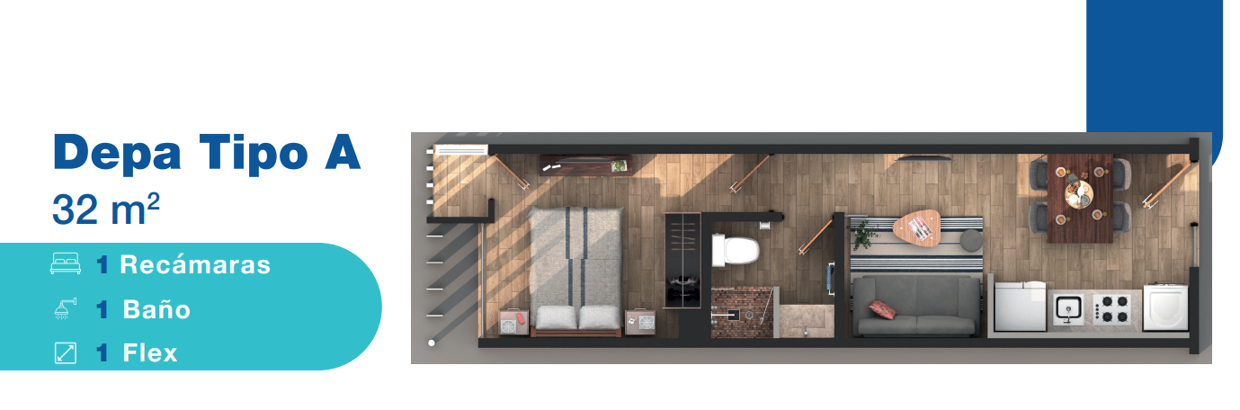 Departamento en Venta en Del Norte