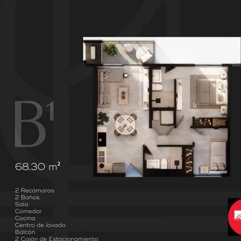 Departamento en Venta en Cumbres San Patricio