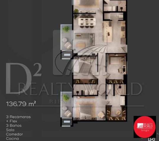 Departamento en Venta en Cumbres San Patricio