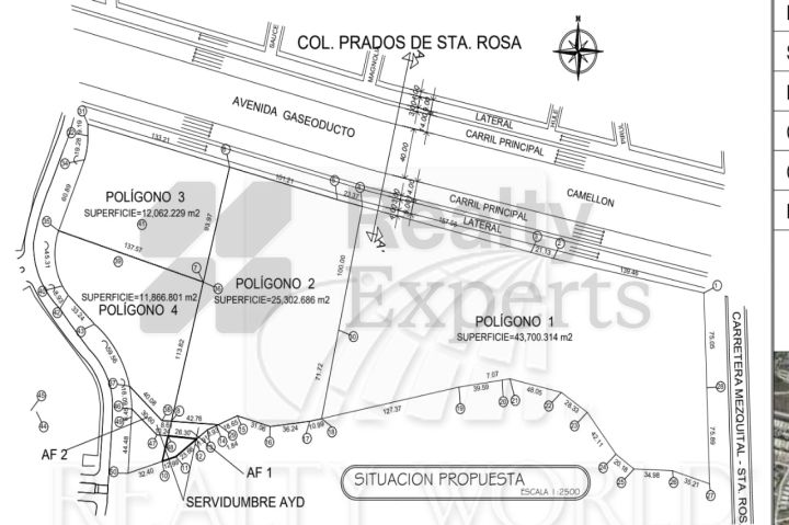 Terreno en Venta en Prados de Santa Rosa