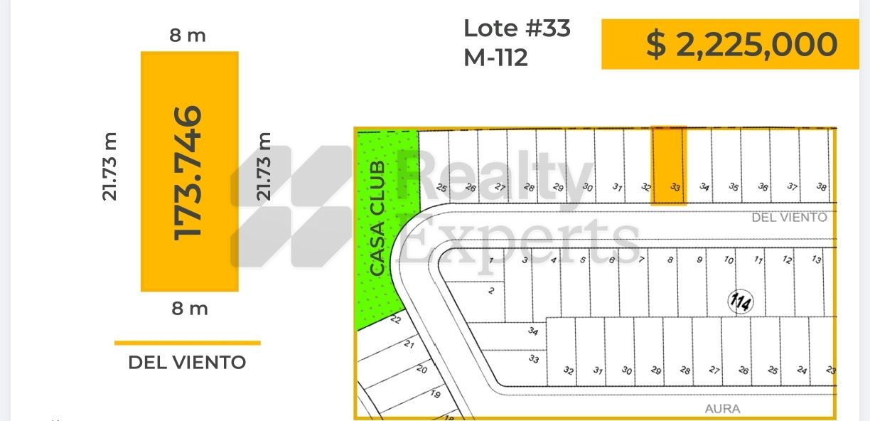 Terreno en Venta en Vientos del Vergel
