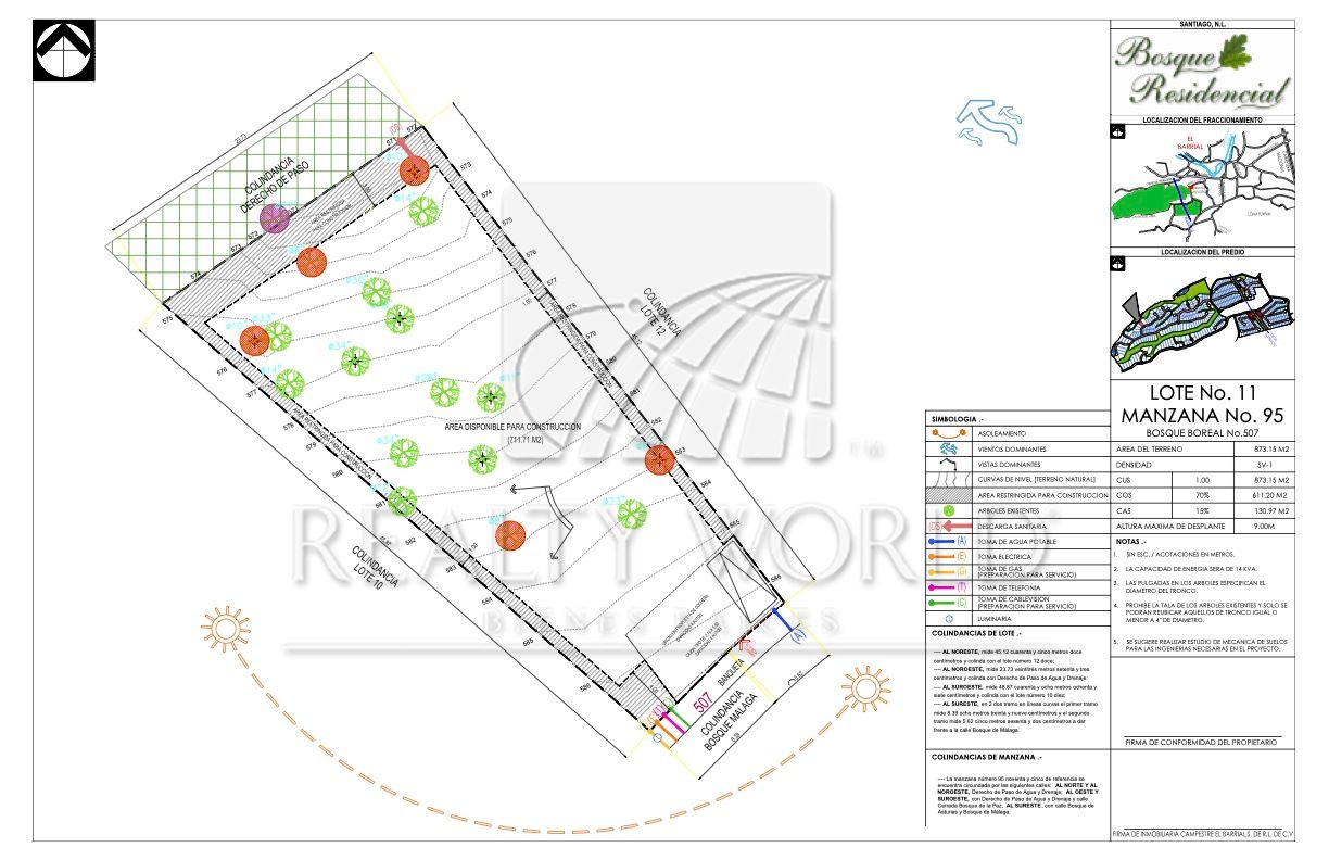 Terreno en Venta en Bosque Residencial